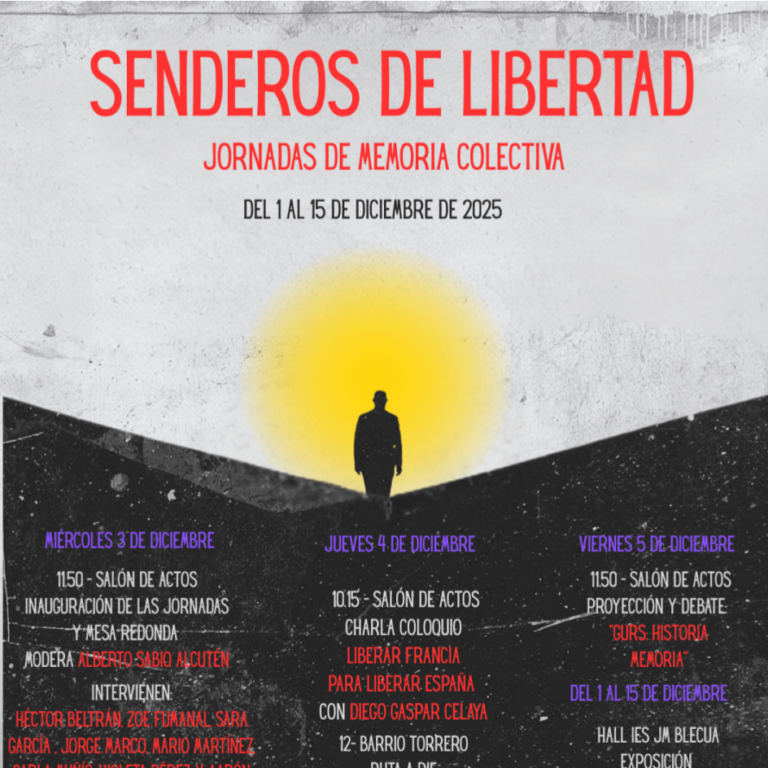 Senderos de Libertad: Jornadas de memoria colectiva